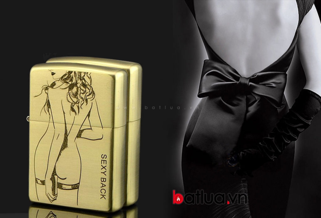 Bật lửa Zippo chính hãng back Sexy American