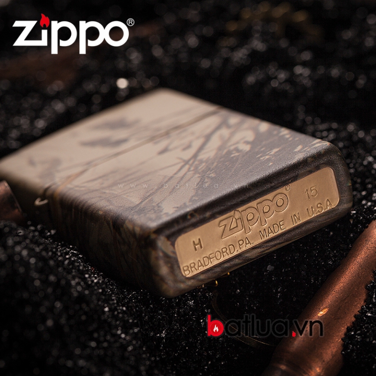 Bật lửa Zippo chính hãng họa tiết tranh sơn mài