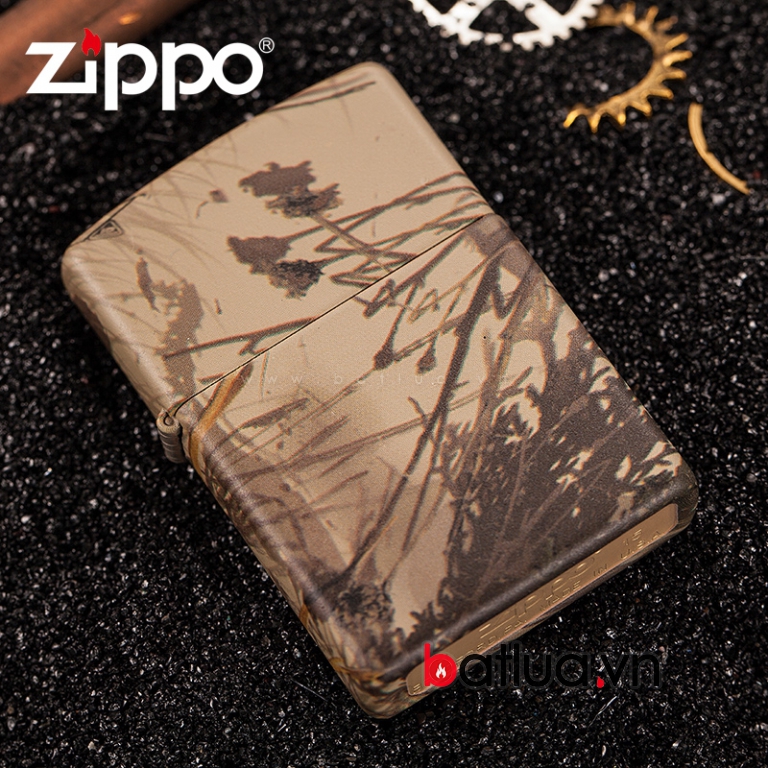 Bật lửa Zippo chính hãng họa tiết tranh sơn mài