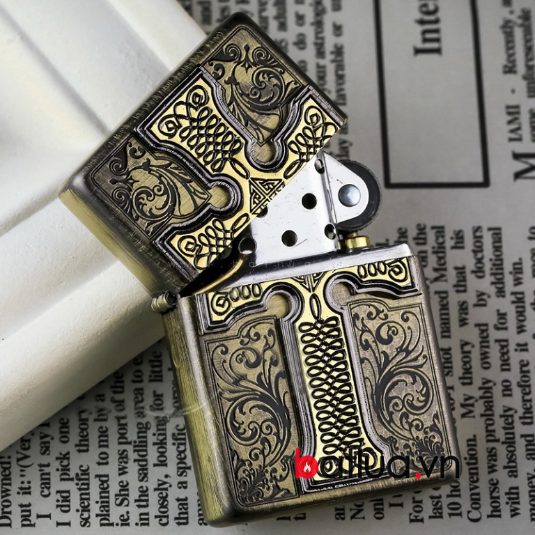 Bật lửa Zippo khắc hoa văn Keliduosi