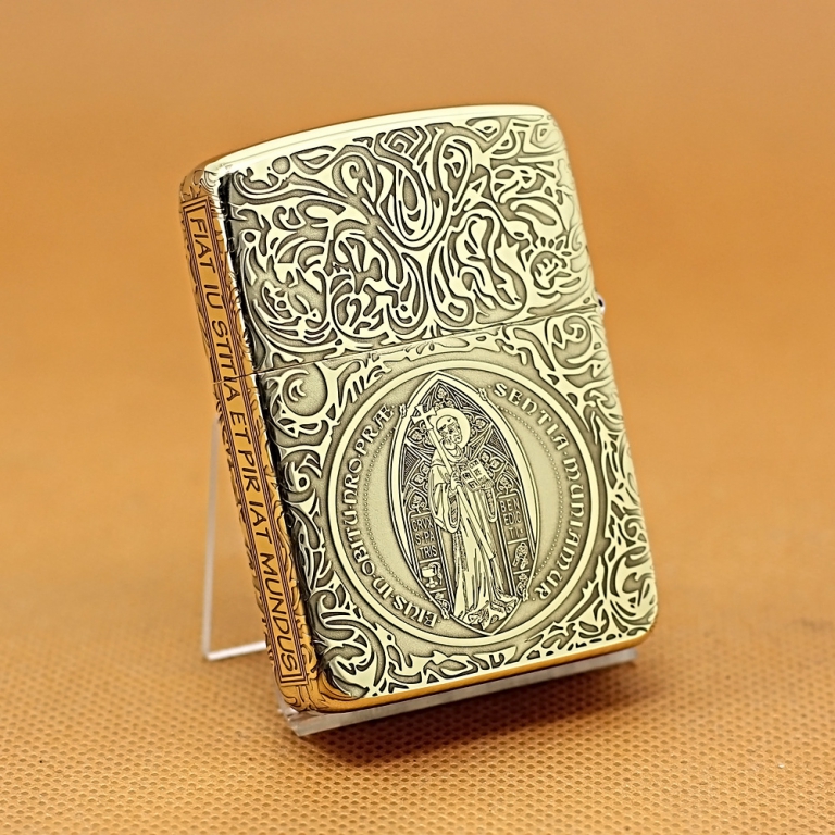 Zippo Chính Hãng Đồng Khăc Nổi Constantine  Phiên Bản 1941