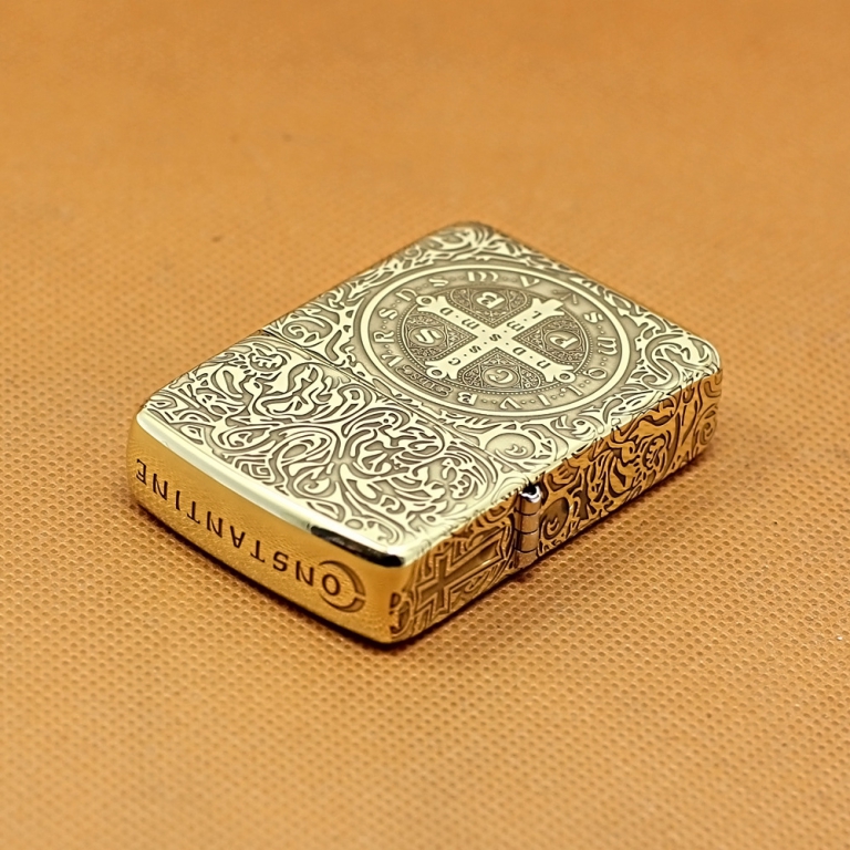 Zippo Chính Hãng Đồng Khăc Nổi Constantine  Phiên Bản 1941