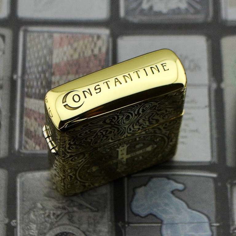 Zippo Chính Hãng Đồng Khăc Nổi Constantine Phiên Bản 254B