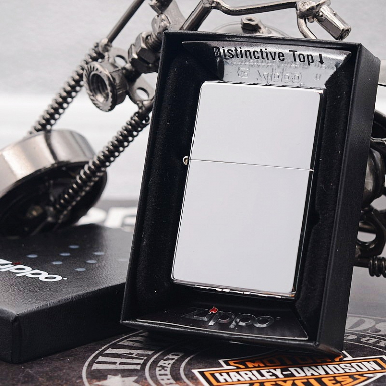 Zippo Chính Hãng Phiên Bản Hàn Quốc Hai Mộc Đáy