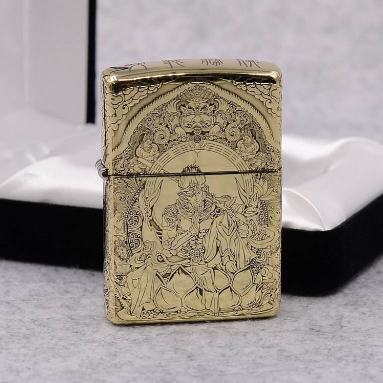 Zippo Chính Hãng Đồng Bóng Khắc Tề Thiên Đại Thánh Phiên Bản Amor