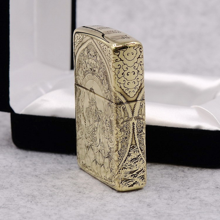 Zippo Chính Hãng Đồng Bóng Khắc Tề Thiên Đại Thánh Phiên Bản Amor