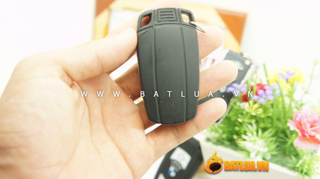 Bật lửa kiêm móc khóa xe ô tô BMW - Lửa khò MS88 095