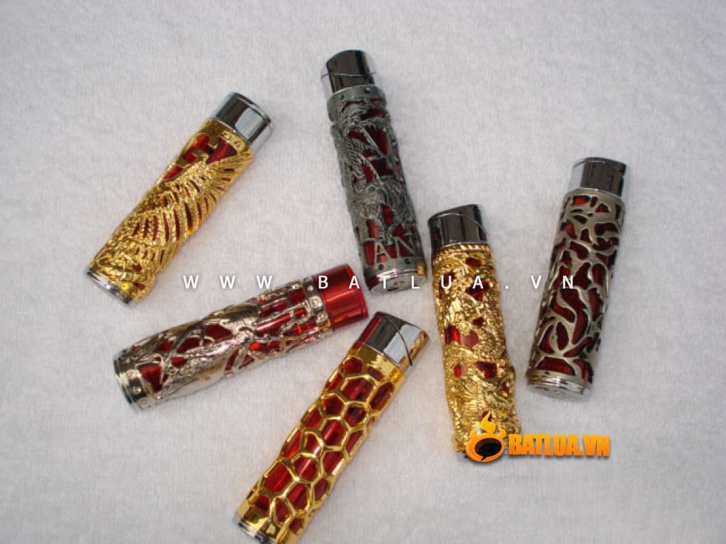 Bật lửa trụ hình rồng quấn quanh 11-5