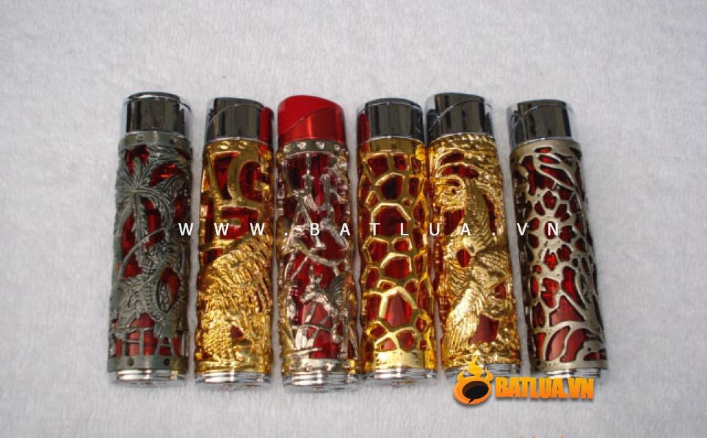 Bật lửa trụ hình rồng quấn quanh 11-5