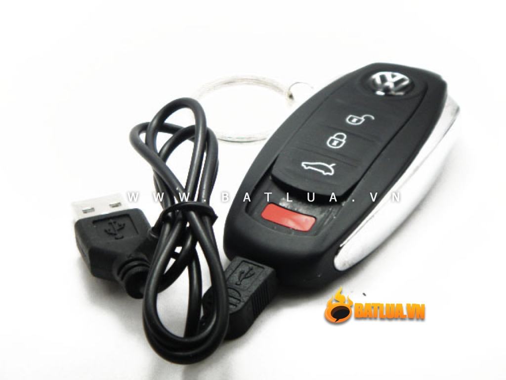 Bật lửa sạc USB móc khóa ô tô Volkswagen MS66 031