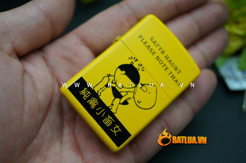 Bật lửa đánh lửa bằng đá ngộ nghĩnh kiểu dáng zippo MS88 022