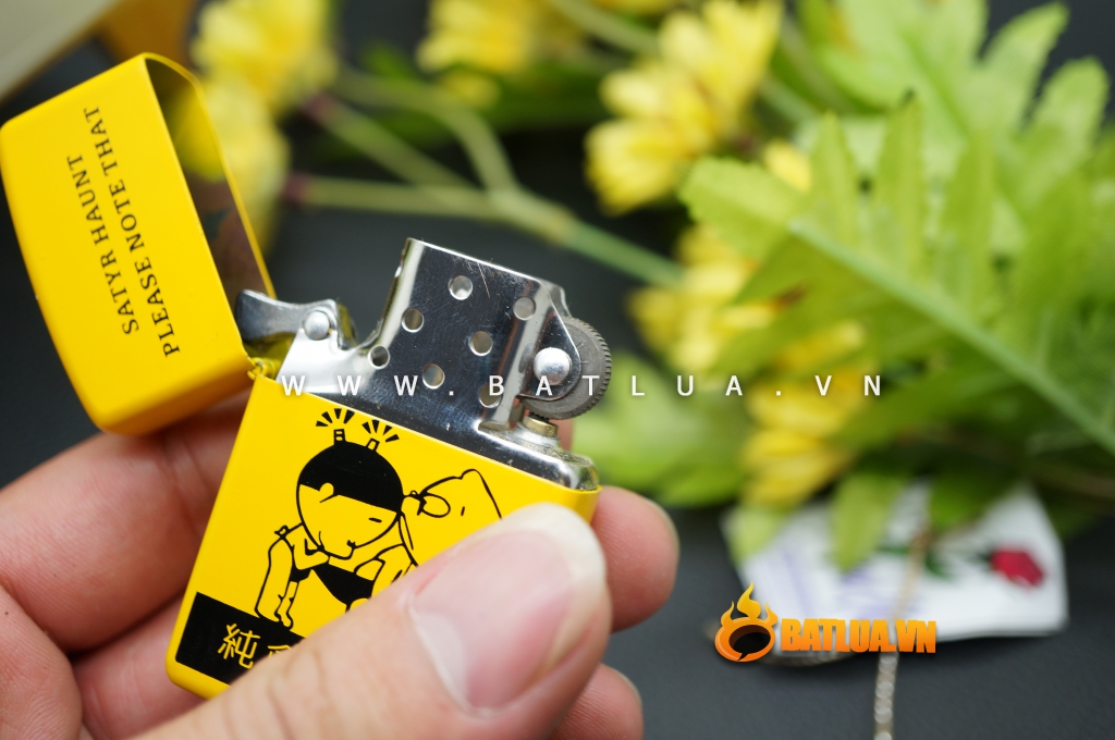 Bật lửa đánh lửa bằng đá ngộ nghĩnh kiểu dáng zippo MS88 022