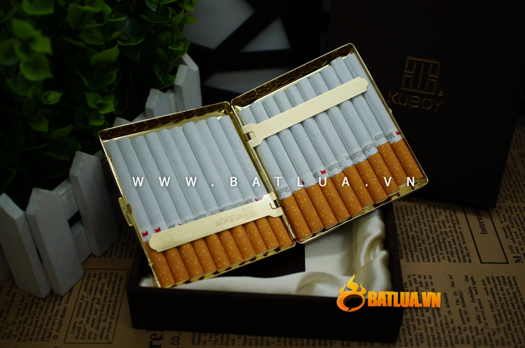 Hộp đựng thuốc lá KUBOY KC1-02 (loại 20 điếu)
