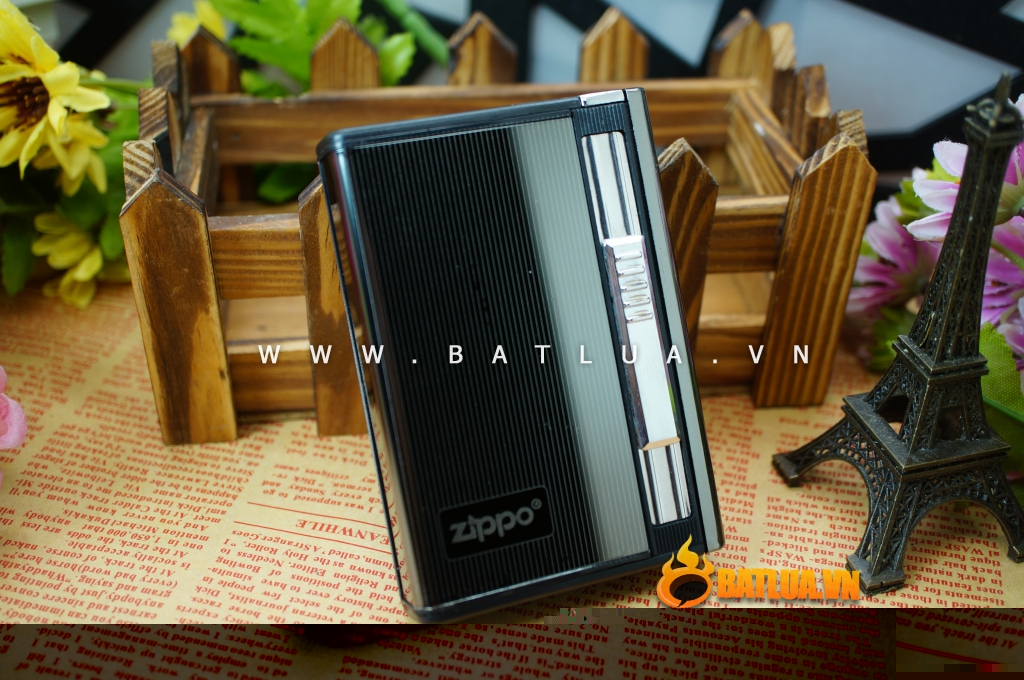 Hộp đựng thuốc lá đa năng in logo Zippo