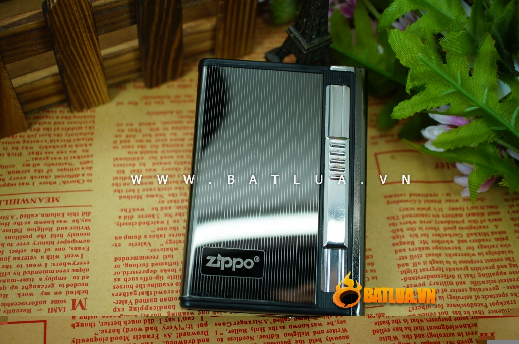 Hộp đựng thuốc lá đa năng in logo Zippo