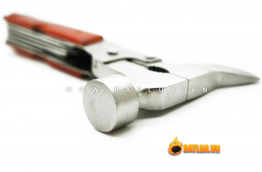 Bộ dụng cụ đa chức năng 18 in 1 búa đi Phượt, cắm trại và dã ngoại vô cùng tiện lợi, gọn gàng