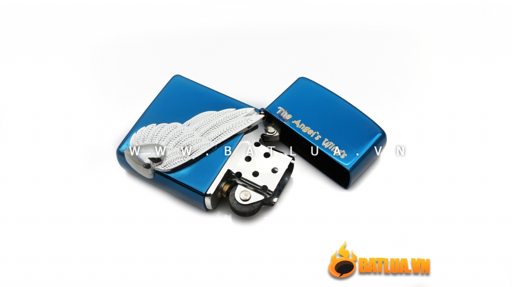 Bật lửa Star kiểu dáng zippo logo nổi đôi cánh thiên thần tinh tế