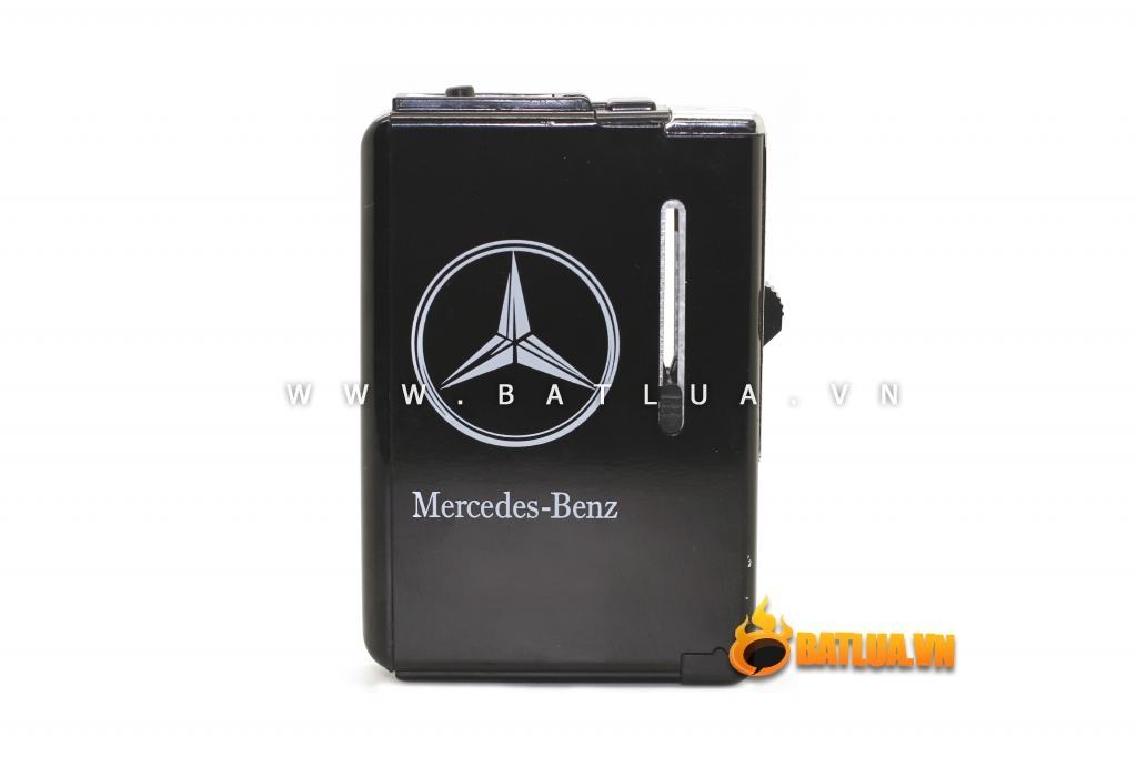 Hộp đựng thuốc lá đa năng in logo thương hiệu hãng xe nổi tiếng Mercedes - Benz