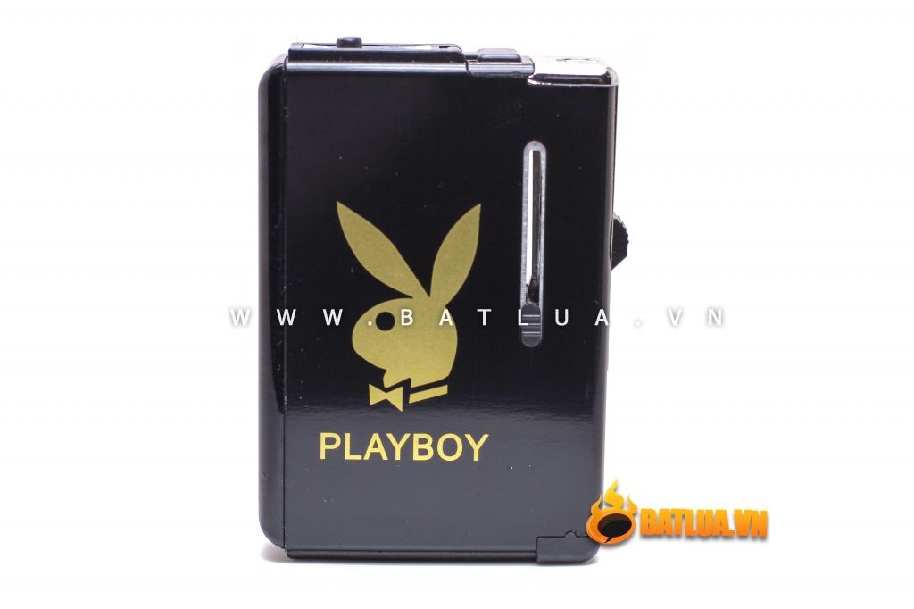 Hộp đựng thuốc đa năng kiêm bật lửa PlayBoy ( loại 10 điếu)