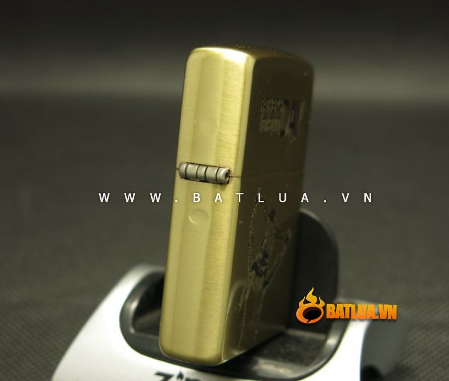 Bật lửa Zippo chính hãng đồng nhẹ khắc ngày của bố vô cùng ý nghĩa