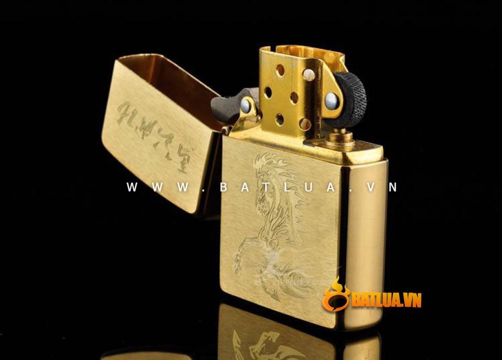 Bật lửa Zippo chính hãng 204B khắc mã đáo thành công