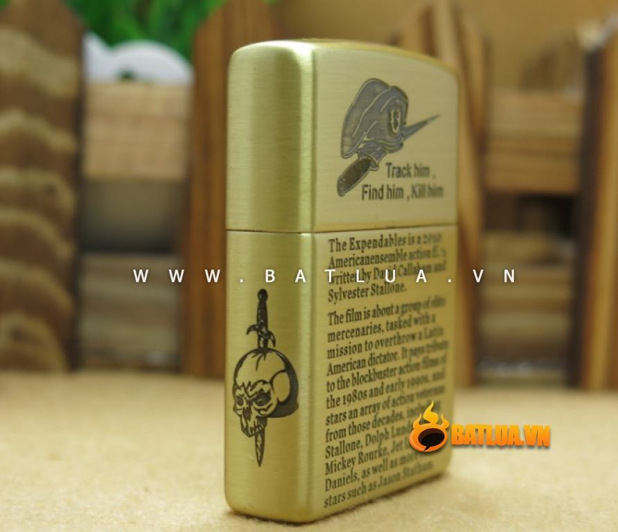 Bật lửa Zippo chính hãng The Expendables