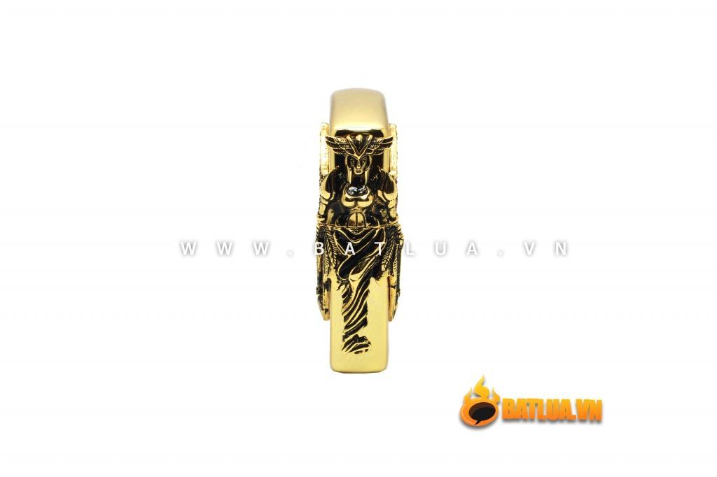 Bật lửa Zippo chính hãng Amazons Angel Ares phiên bản vàng