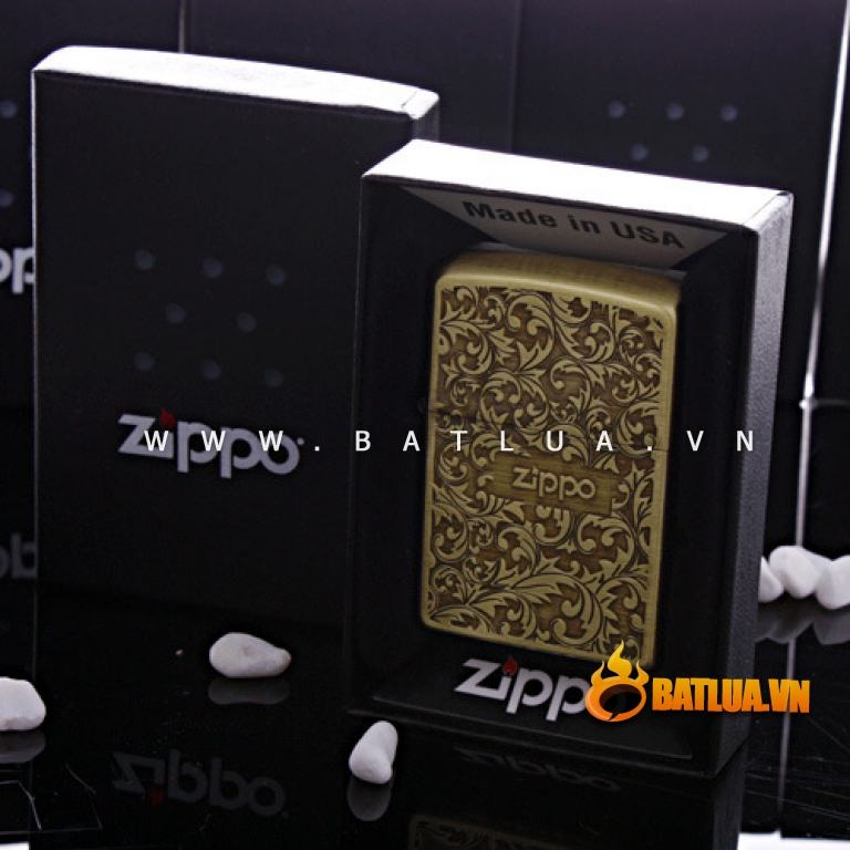 Bật lửa Zippo chính hãng arabesque B