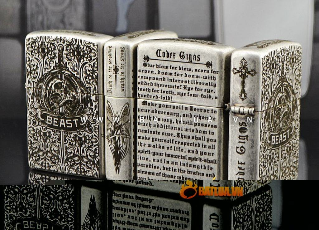 Bật lửa Zippo chính hãng 121FB Codex Gigas