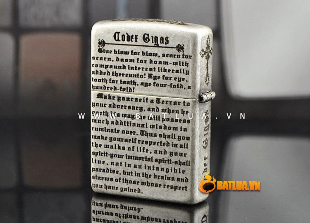 Bật lửa Zippo chính hãng 121FB Codex Gigas