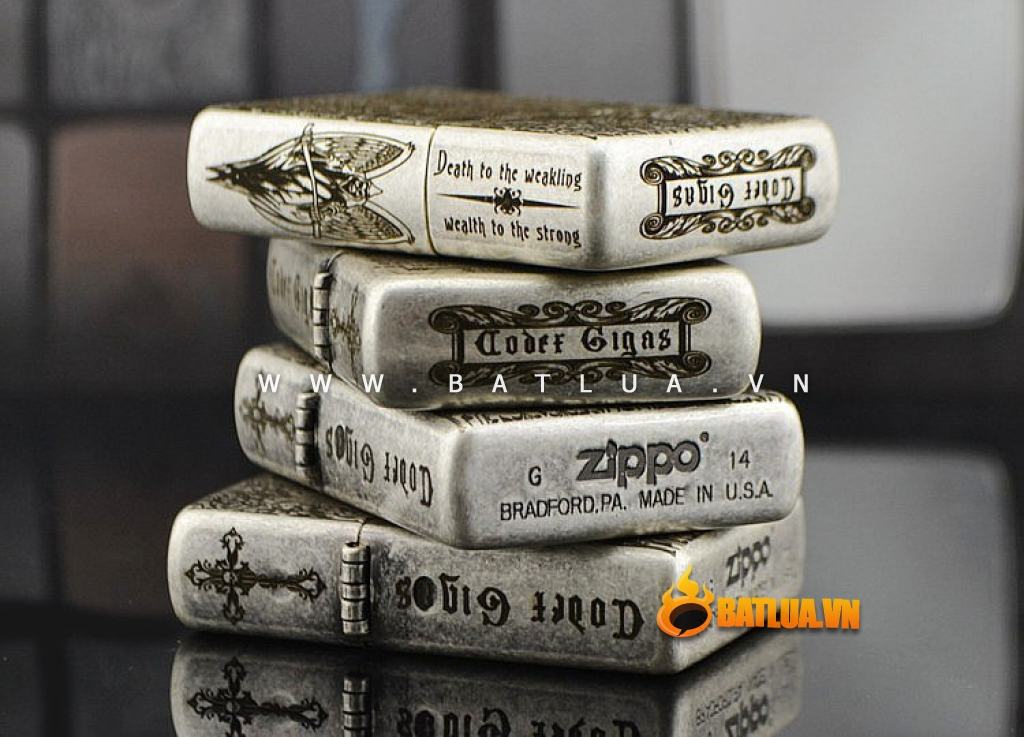 Bật lửa Zippo chính hãng 121FB Codex Gigas