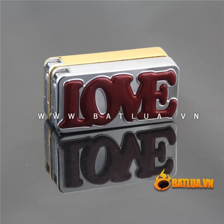 Bật lửa chữ love Fq-609 ( lừa khò )