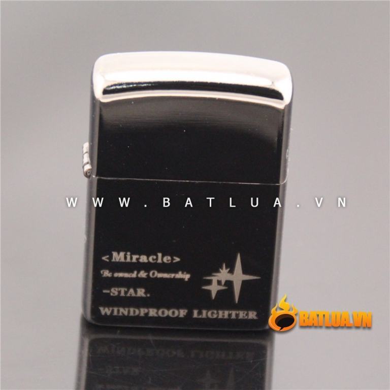 Bật lửa Star trơn kiểu dáng zippo cực đẹp