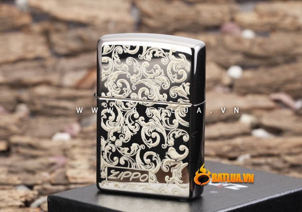 Bật lửa Zippo chính hãng 150 in hoa văn