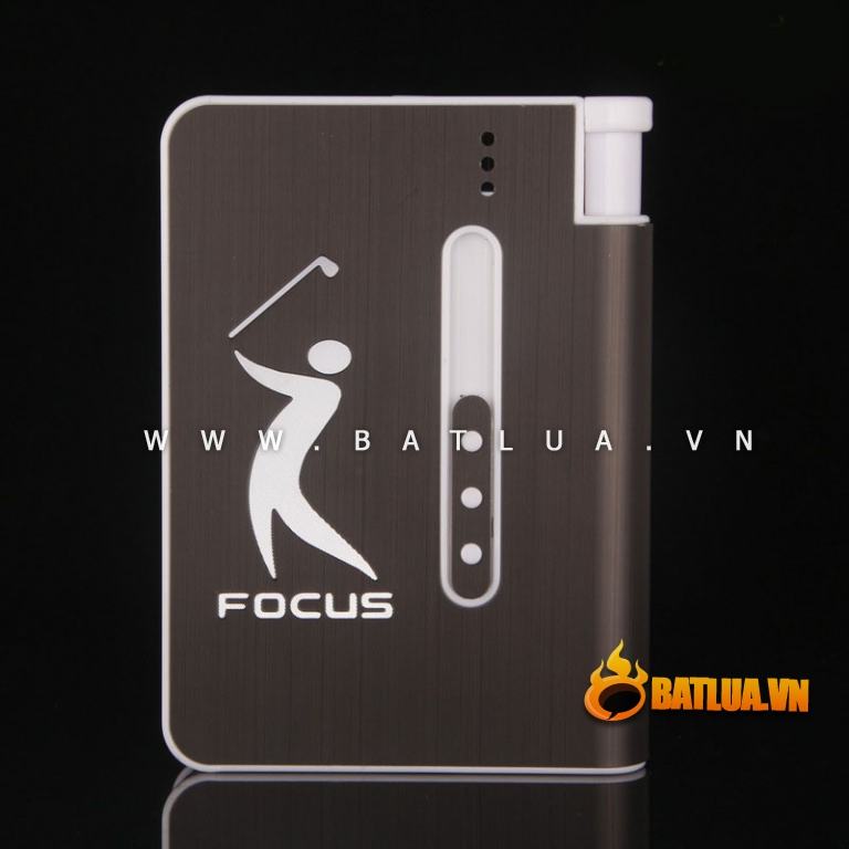 Hộp đựng thuốc lá đa năng Focus YH-026 ( Có thể thay bật lửa)