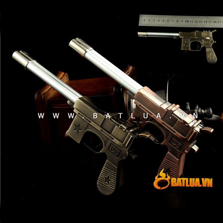 Bật lửa mini súng M66 hai nòng