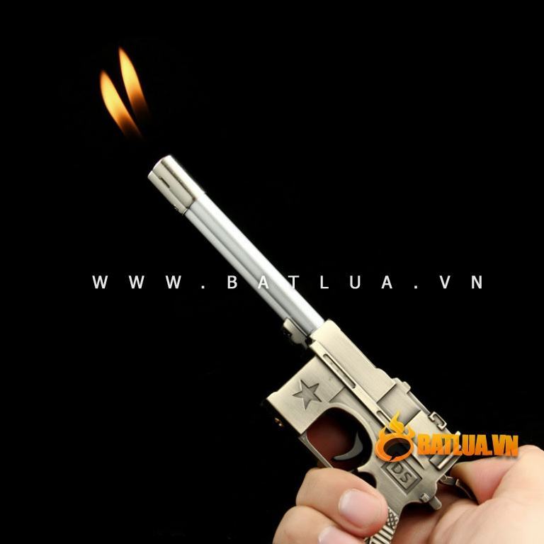 Bật lửa mini súng M66 hai nòng