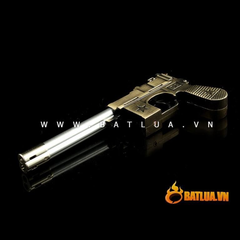 Bật lửa mini súng M66 hai nòng