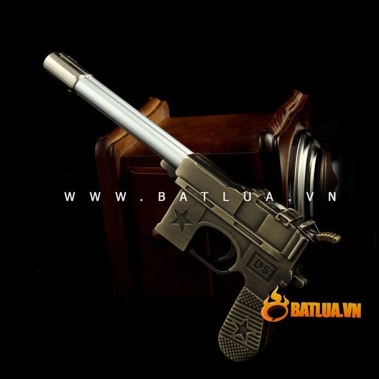 Bật lửa mini súng M66 hai nòng