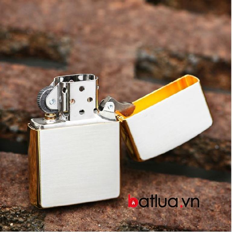 Bật lửa zippo chính hãng mạ vàng đức phật Thích Ca Mâu Ni Ver 1