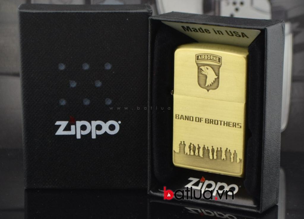 Bật lửa zippo đồng Band of Brothers Limited 3000