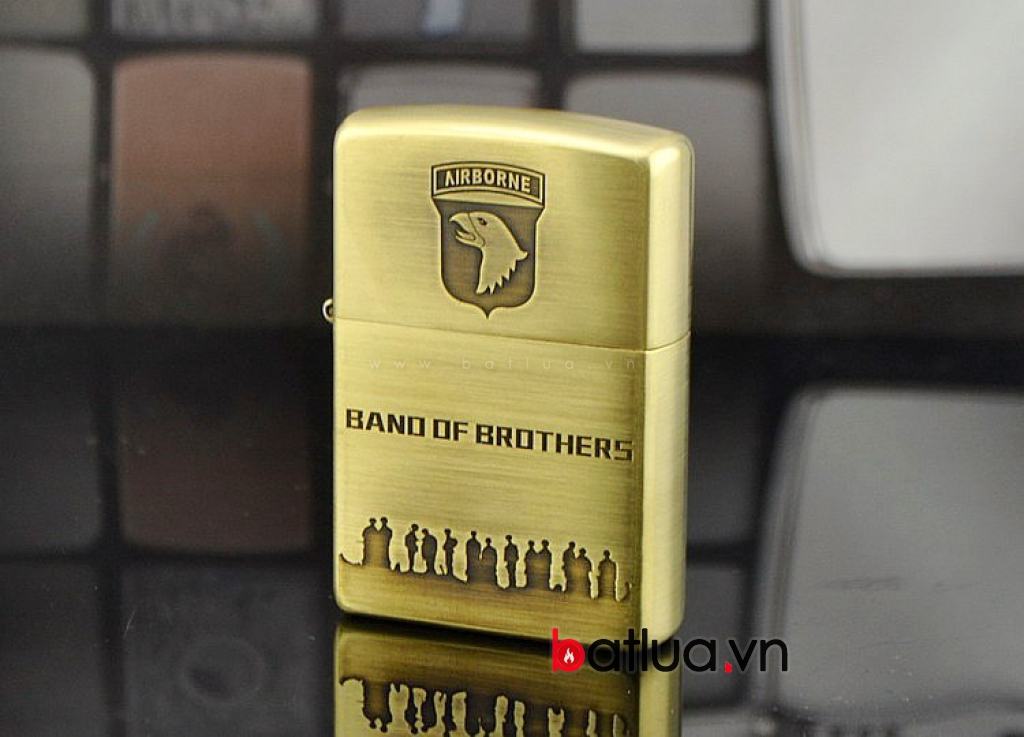 Bật lửa zippo đồng Band of Brothers Limited 3000