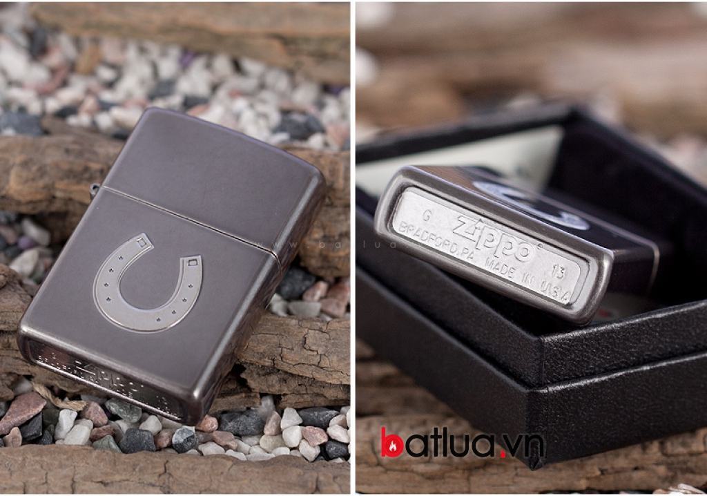 Bật lửa zippo in hình móng ngựa