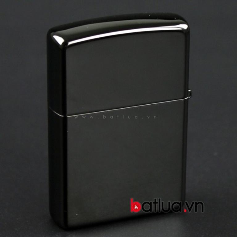 Bật lửa zippo chính hãng đen bóng 150