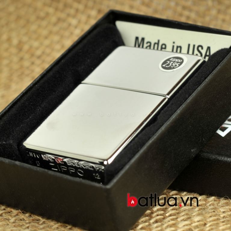 Bật lửa zippo chính hãng trơn bóng