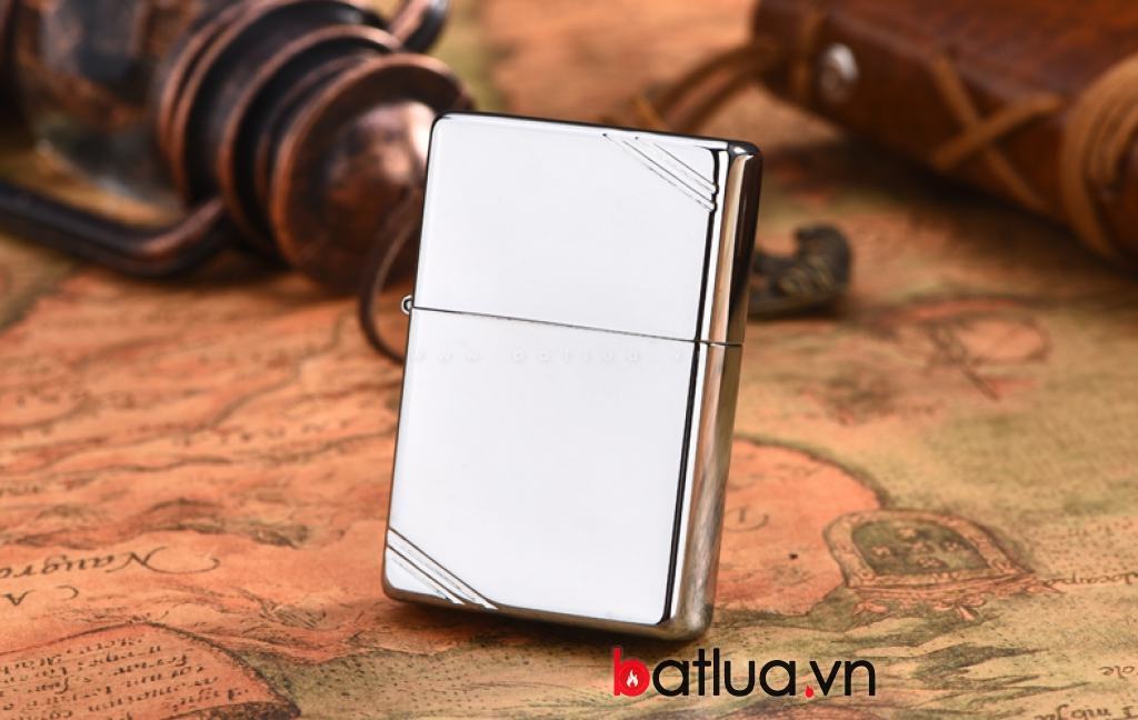 Bật lửa zippo chính hãng phiên bản Cutaway bạc mịn