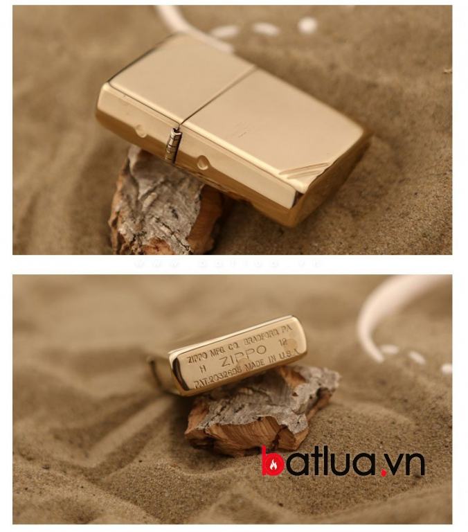 Bật lửa zippo chính hãng gương đồng cổ điển 270