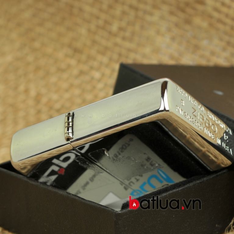 Bật lửa zippo chính hãng trơn bóng