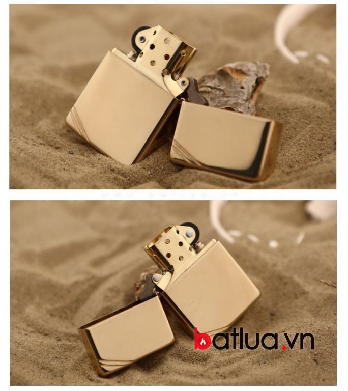 Bật lửa zippo chính hãng gương đồng cổ điển 270