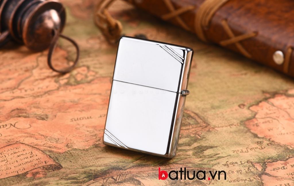 Bật lửa zippo chính hãng phiên bản Cutaway bạc mịn